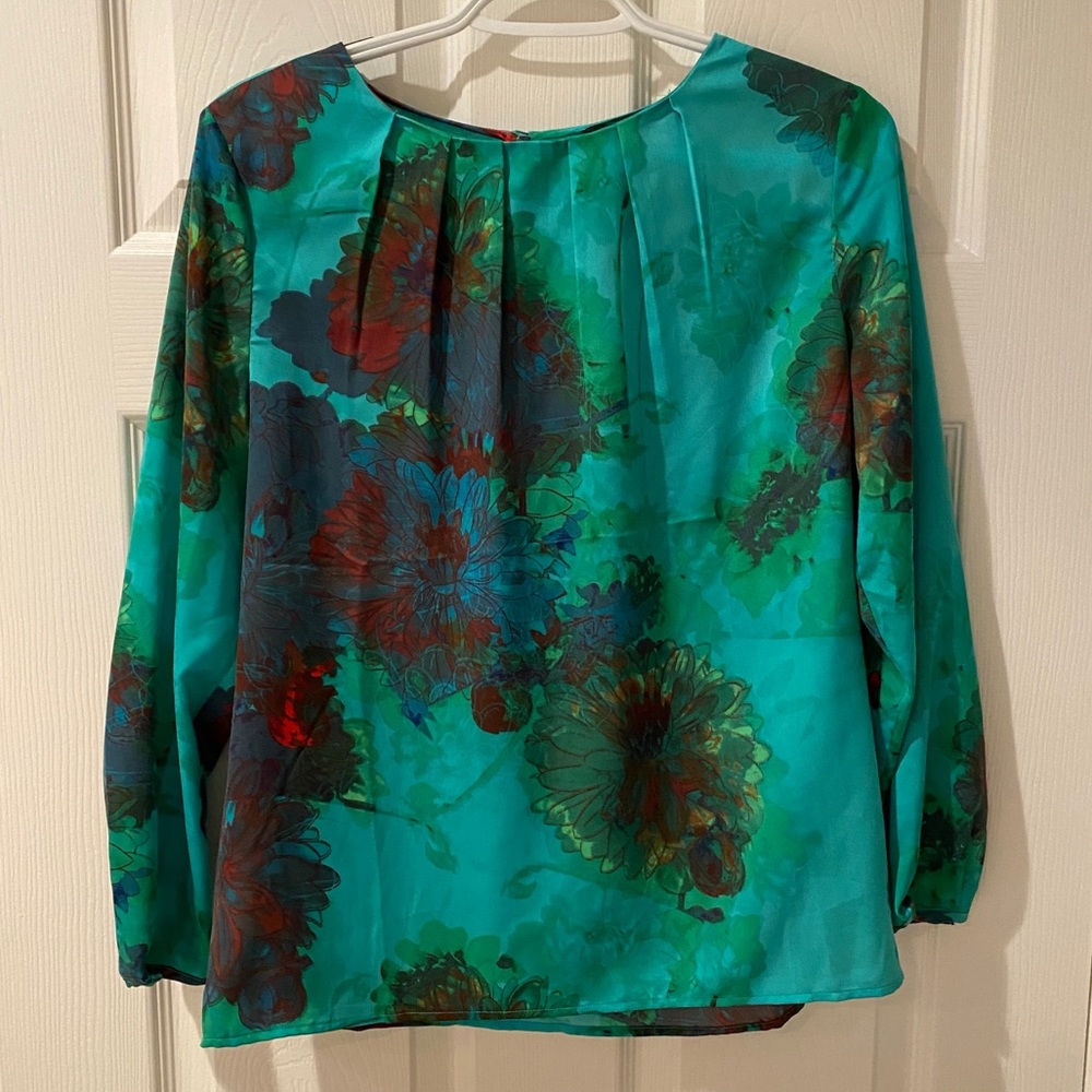 Jcrew Floral Blouse